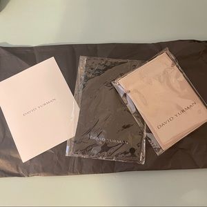 David Yurman dust bag & cleaning cloth- NWT